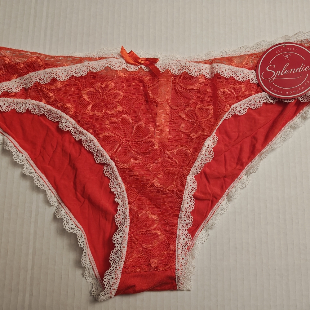 Splendies Women's XL Lace Panties #0354